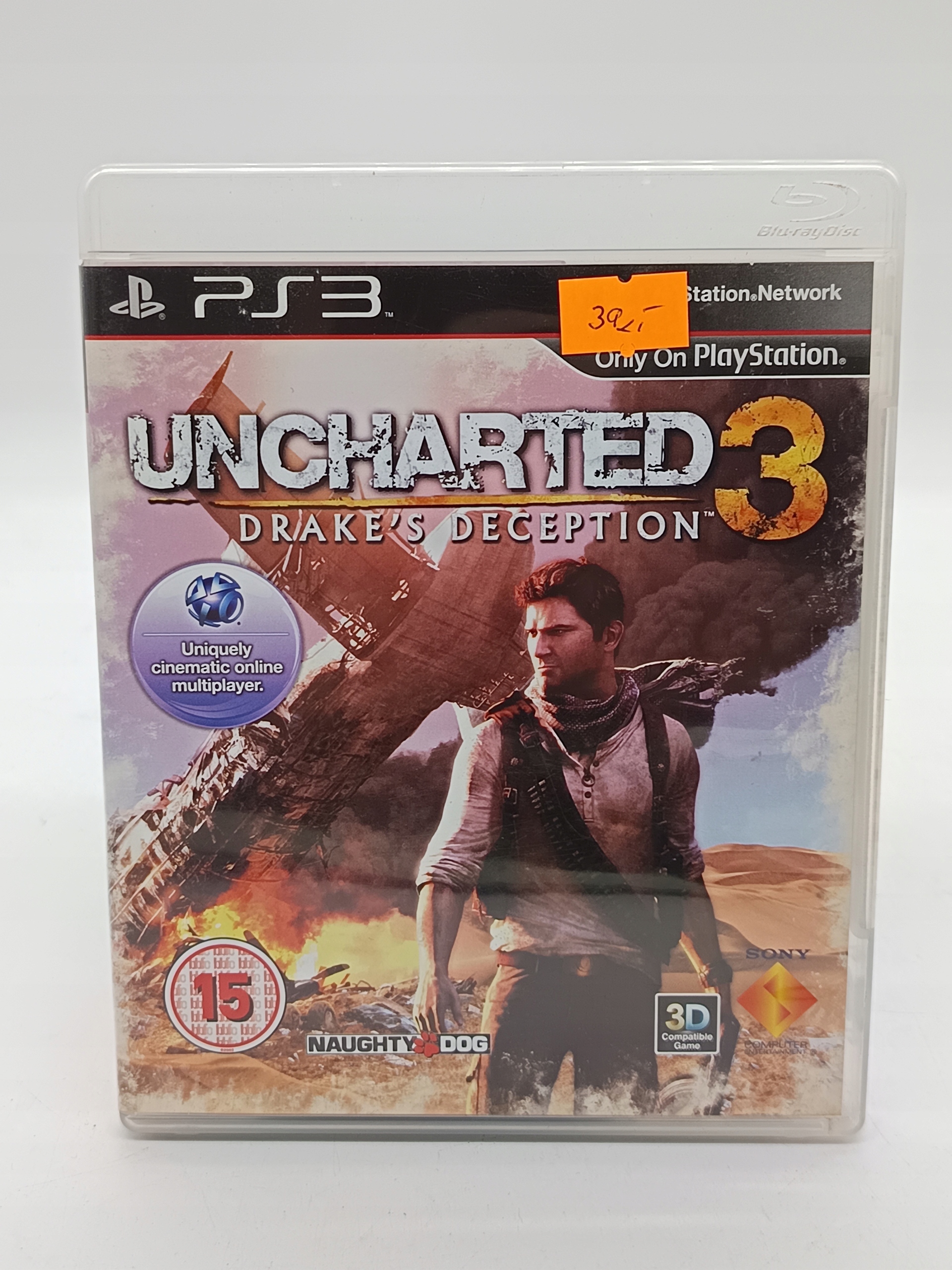 Uncharted 3 Drake's Deception PlayStation 3 (PS3) pudełkowa