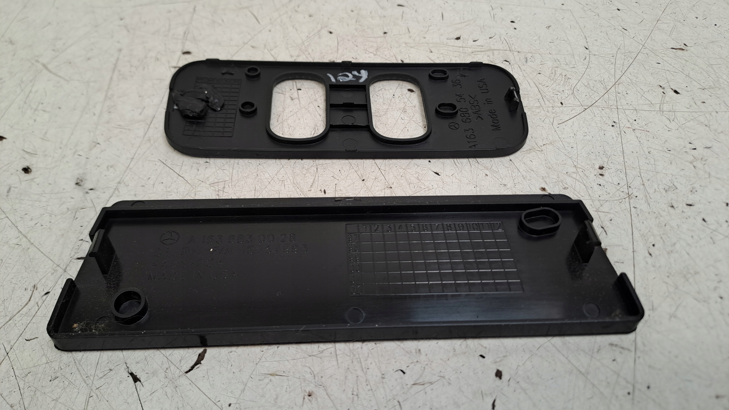 Dekory kpl Mercedes ML W163