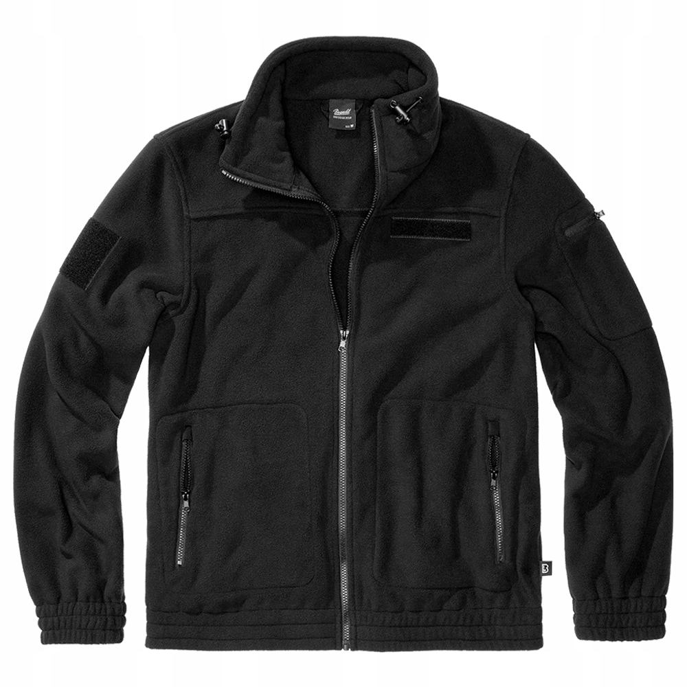 Polar Mikina fleecová s rozepínáním Brandit Fleecejacket Combat černá XXL