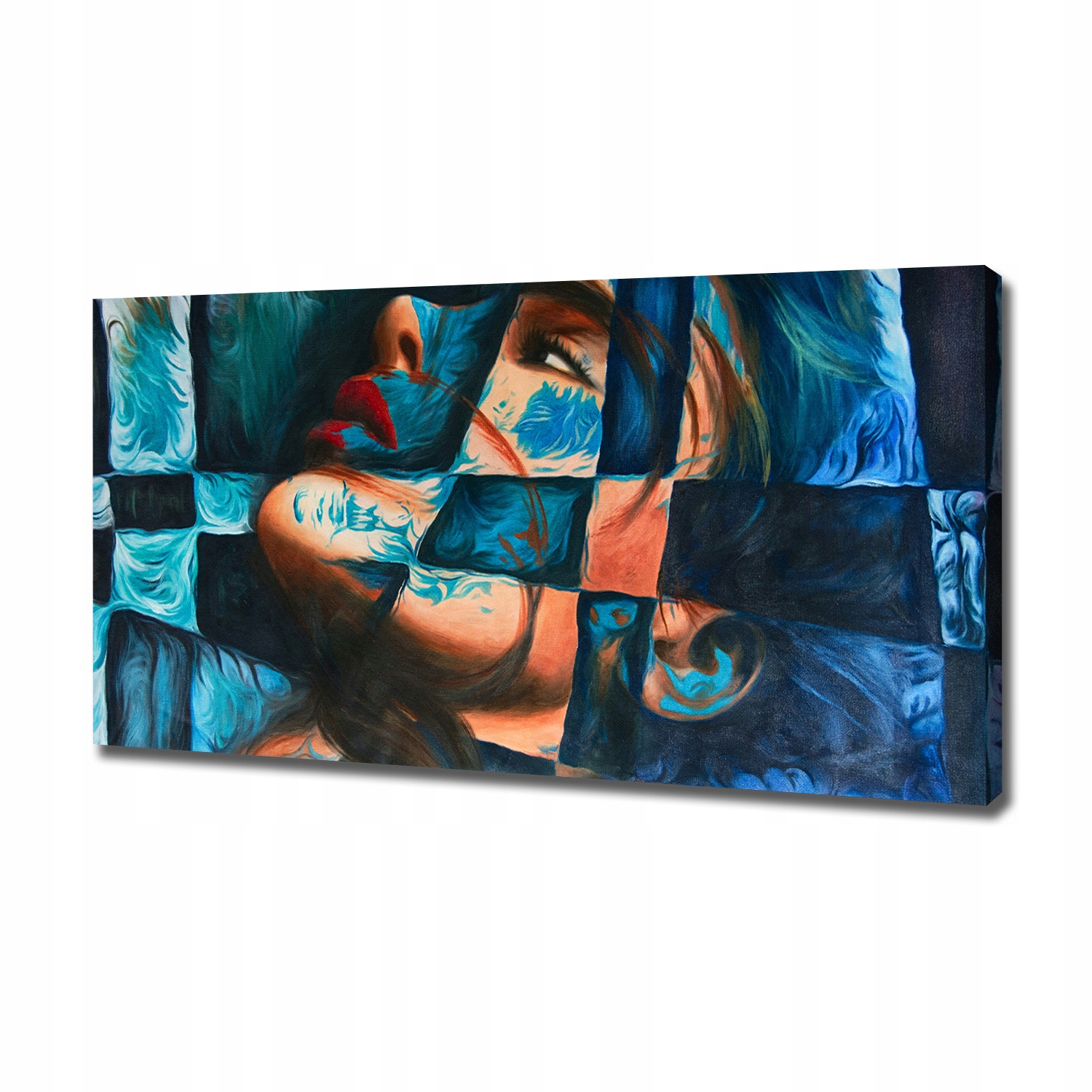 Fotoobraz obraz na plátně Žena abstrakce 120x60 cm