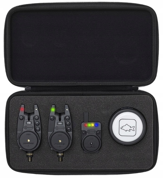 Zestaw Sygnalizatorów Prologic Centralka 2 Sygnalizatory Latarka