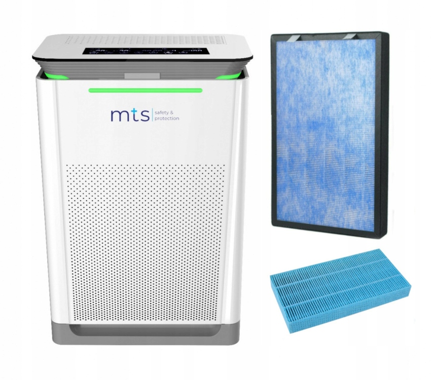 CICHY OCZYSZCZACZ POWIETRZA PureAIR A350 80m² HEPA H13 JONIZATOR NAWILŻACZ