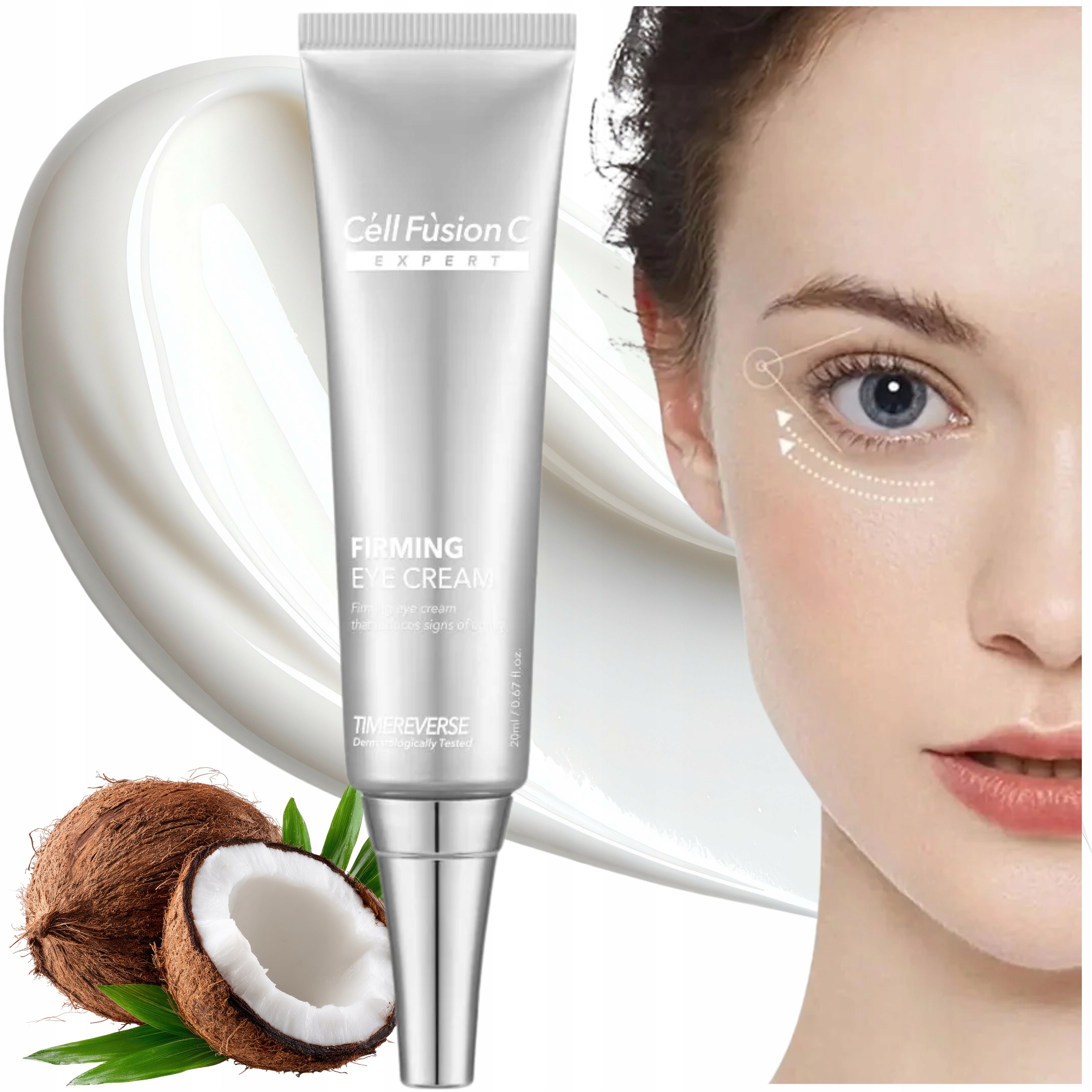 Cell Fusion C Krem pod Oczy Expert Time Reverse Firming Eye Cream 20ml