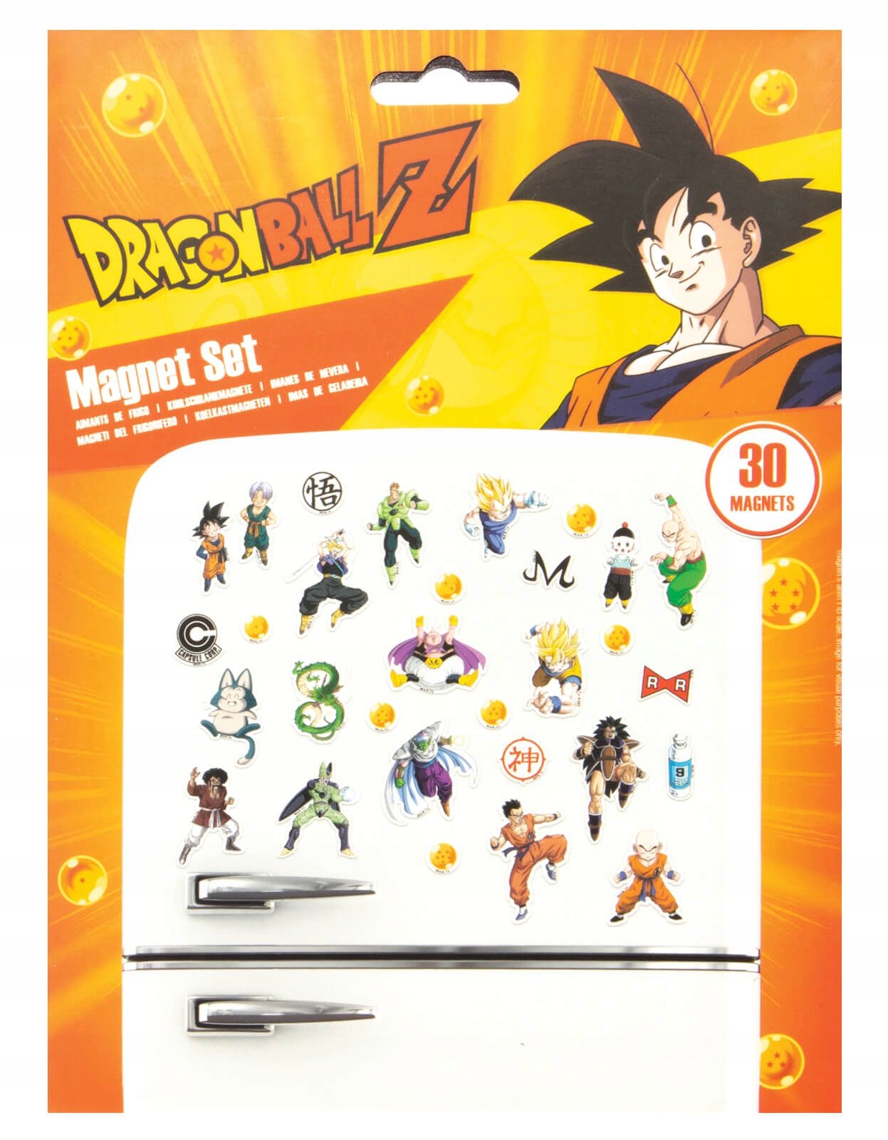 

Magnesy na lodówkę z anime Dragon Ball Z Fighters