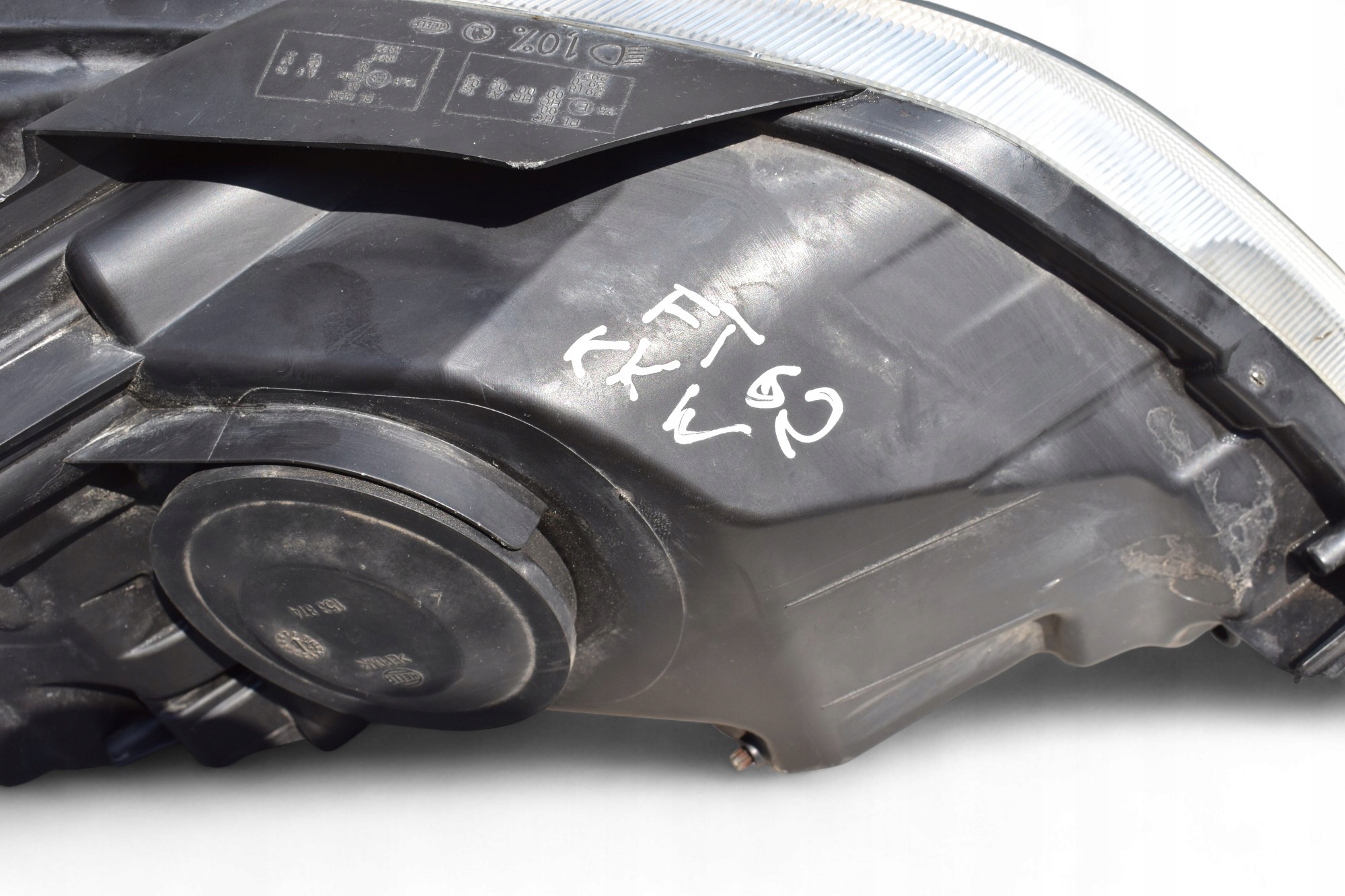 light left front lens SKODA FABIA II 2011R UK