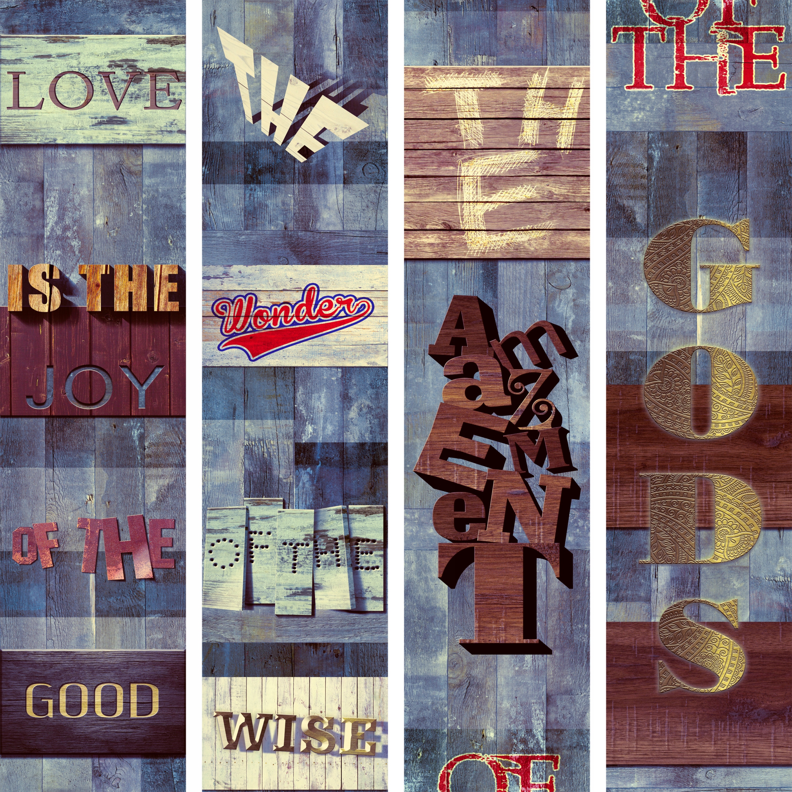 Samolepicí Tapeta Láska Citát 10 m m-A-0598-j-d