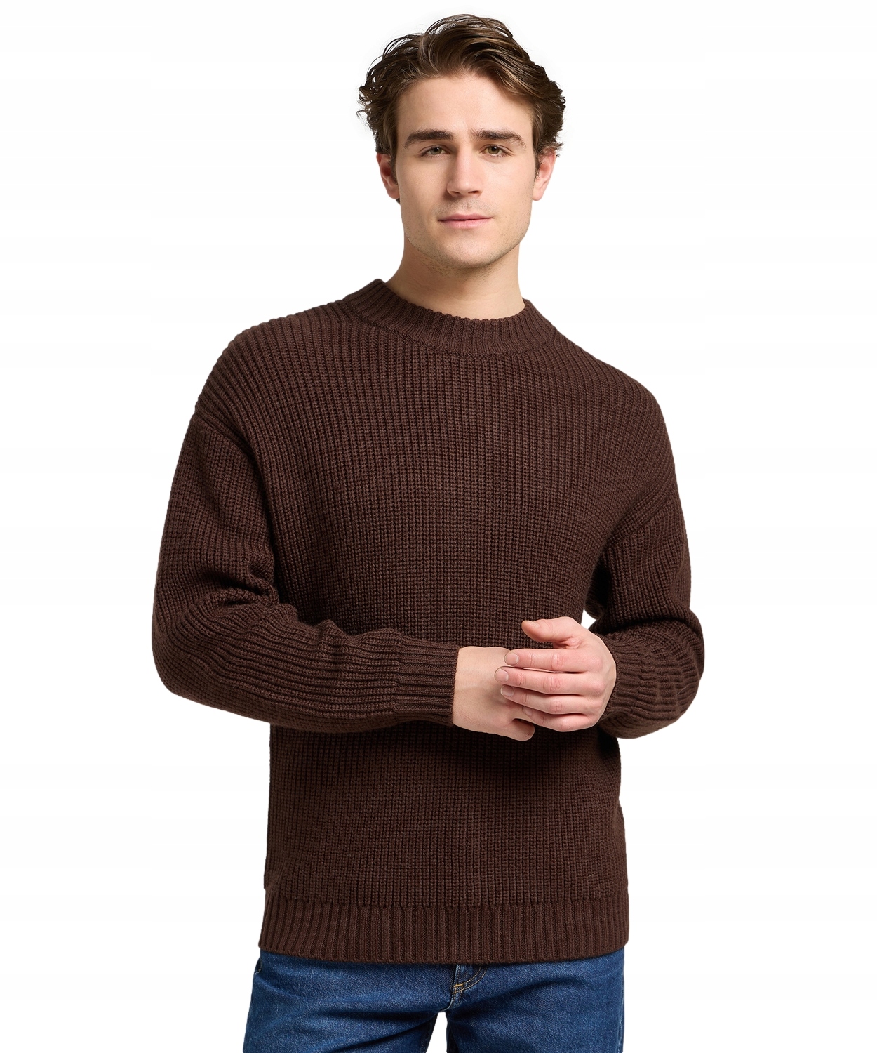 Svetr Lee Chunky Crew Neck 112370541 Arabica L