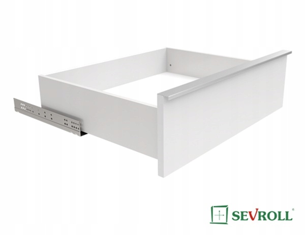 

Szuflada Sevrollbox Slim 3D Pro H131 L-500mm Biała