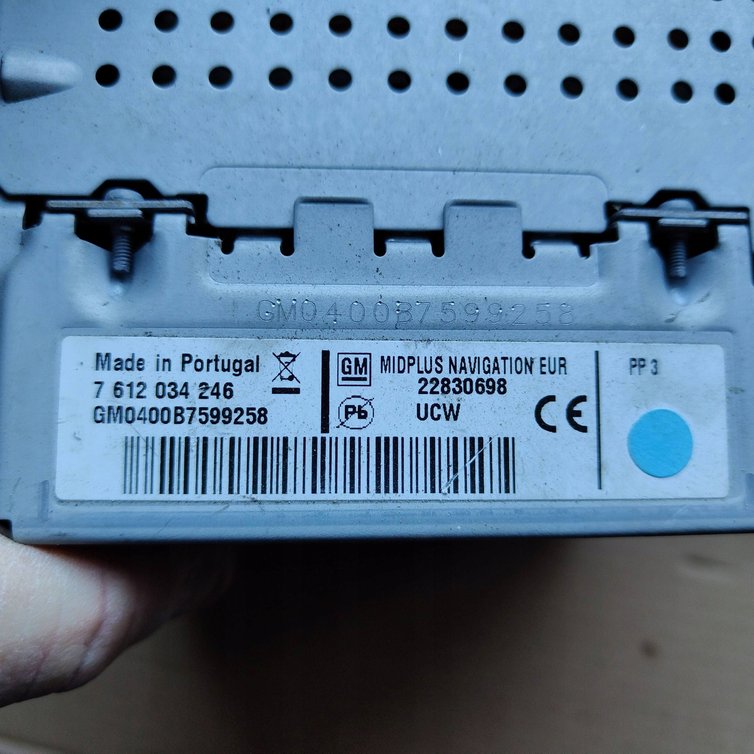 Stacja multimedialna Opel Astra J 22830698