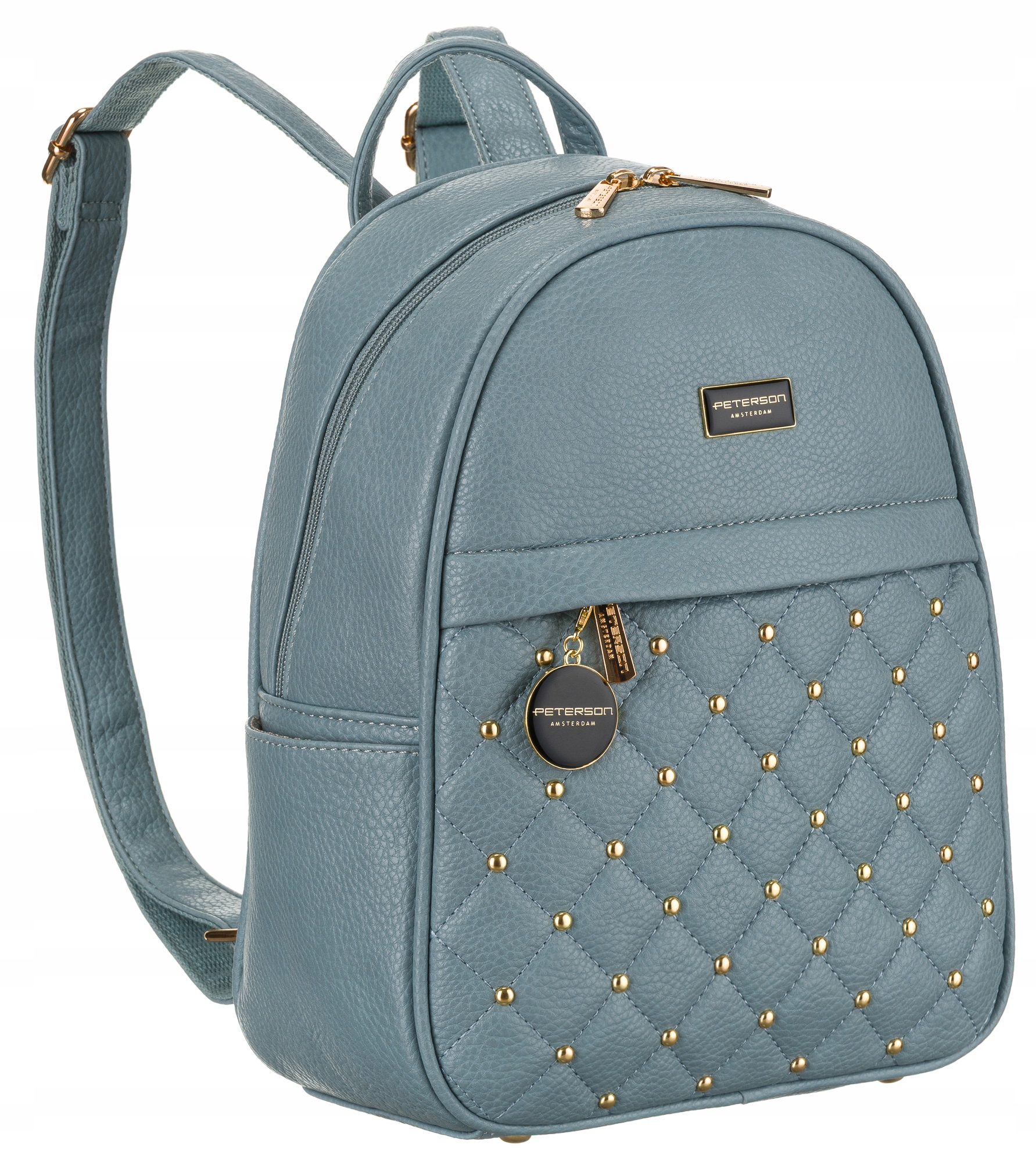 Peterson plecak miejski plecaczek damski stylowy modny pikowany