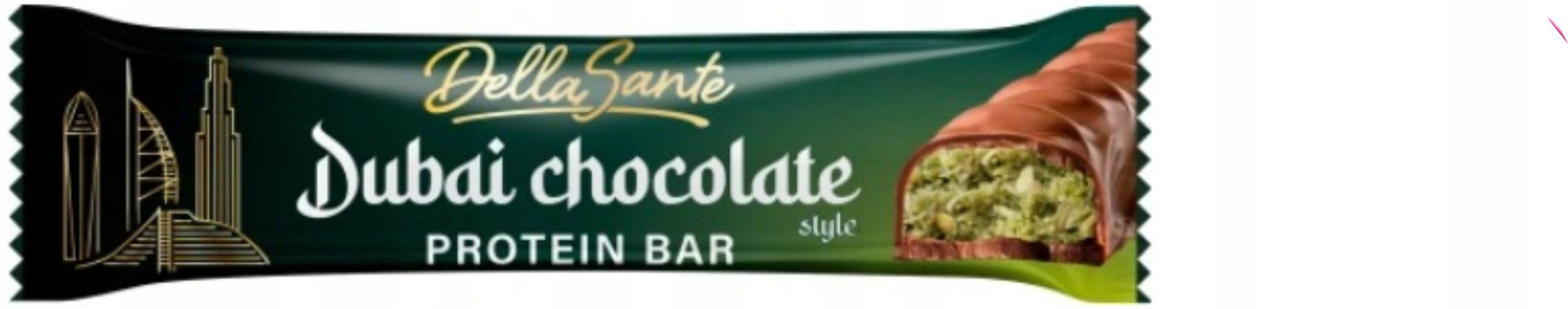 24 Sztuki Sante Baton Protein Czekolada Dubajska 45G