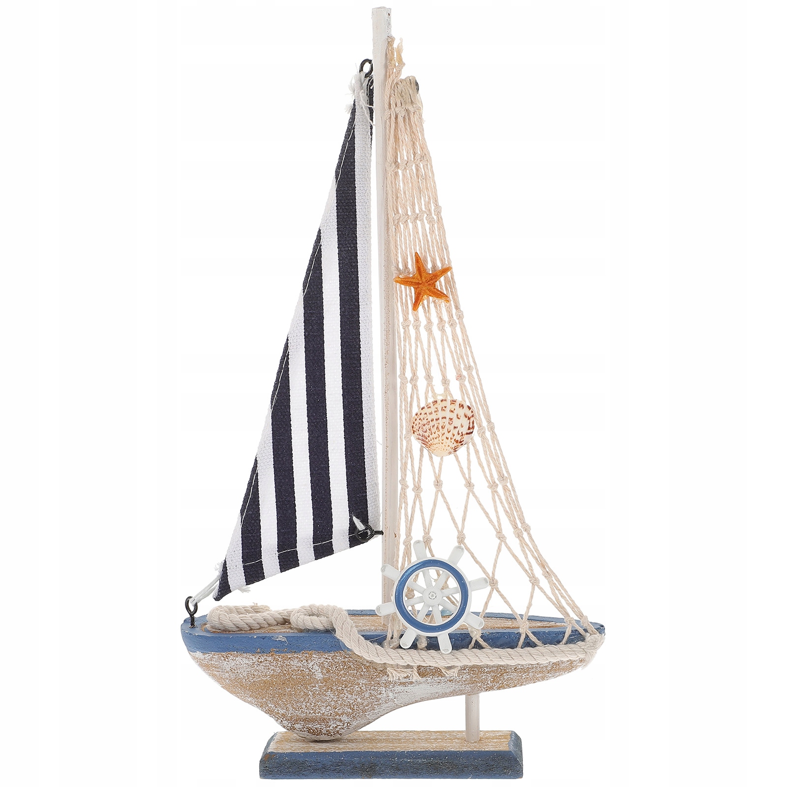 Drewniany model statku Home Decor Śliczne modele żaglówek