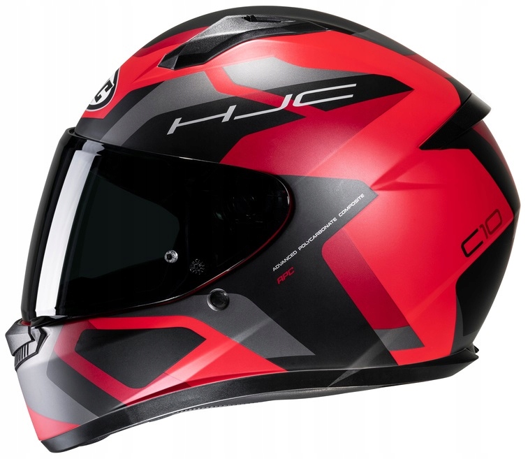 HJC KASK INTEGRALNY C10 TINS CZARNO-CZERWONY L Rozmiar L