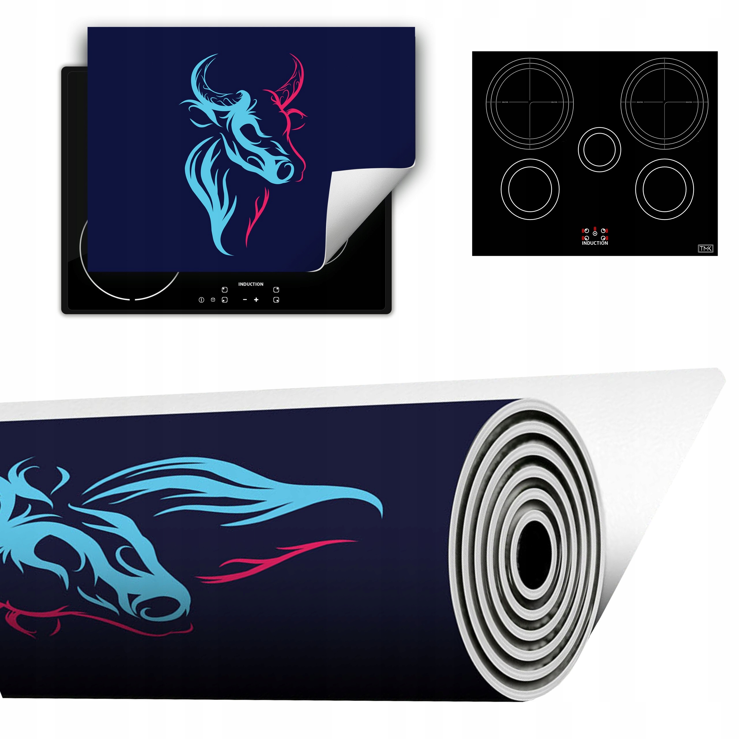 Vinylová Podložka Do Kuchyně Více Místa 70x52 Býk