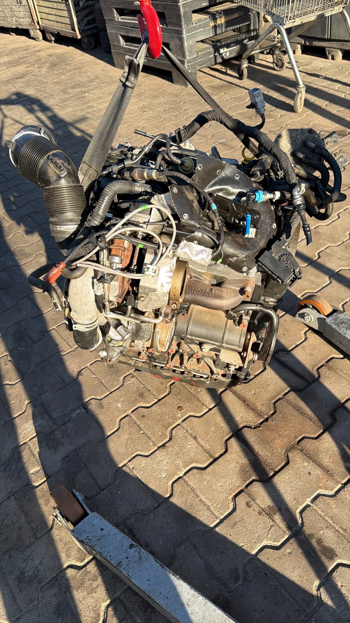 engine complete VW SKODA 2,0 TDI DFH 60TYS KM