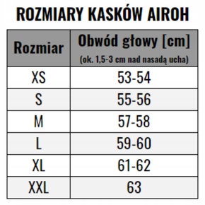 KASK MOTOCYKLOWY AIROH CONNOR DUNK GLOSS XS Producent Airoh