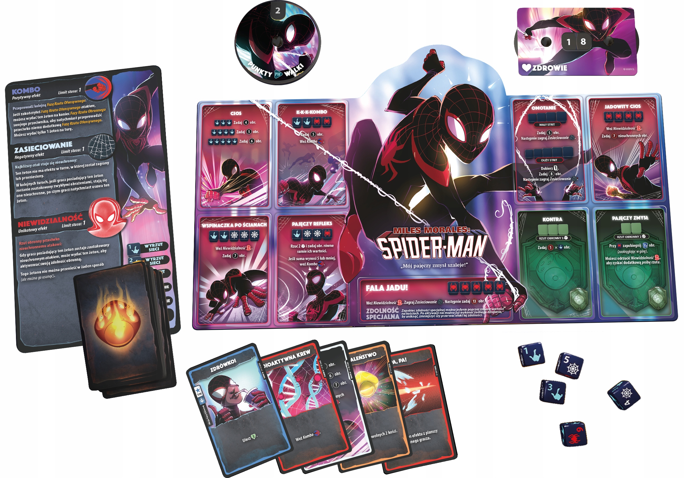 Gra planszowa Dice Throne Marvel 1 Lucky Duck Games