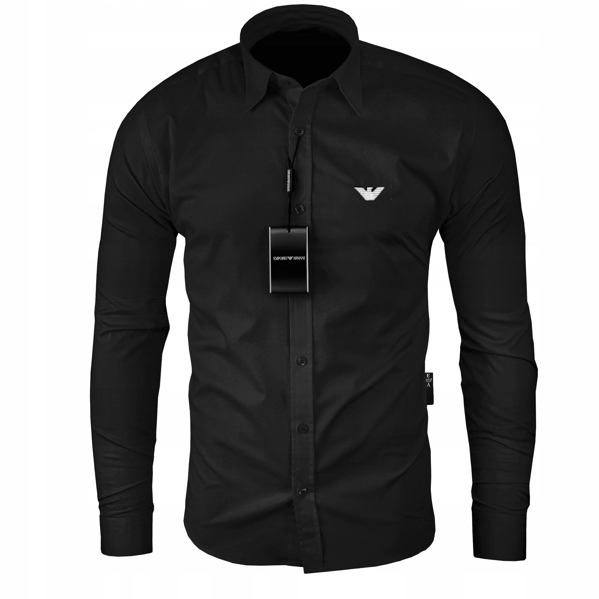 

Koszula Emporio Armani Stretch Slim r. S czarna