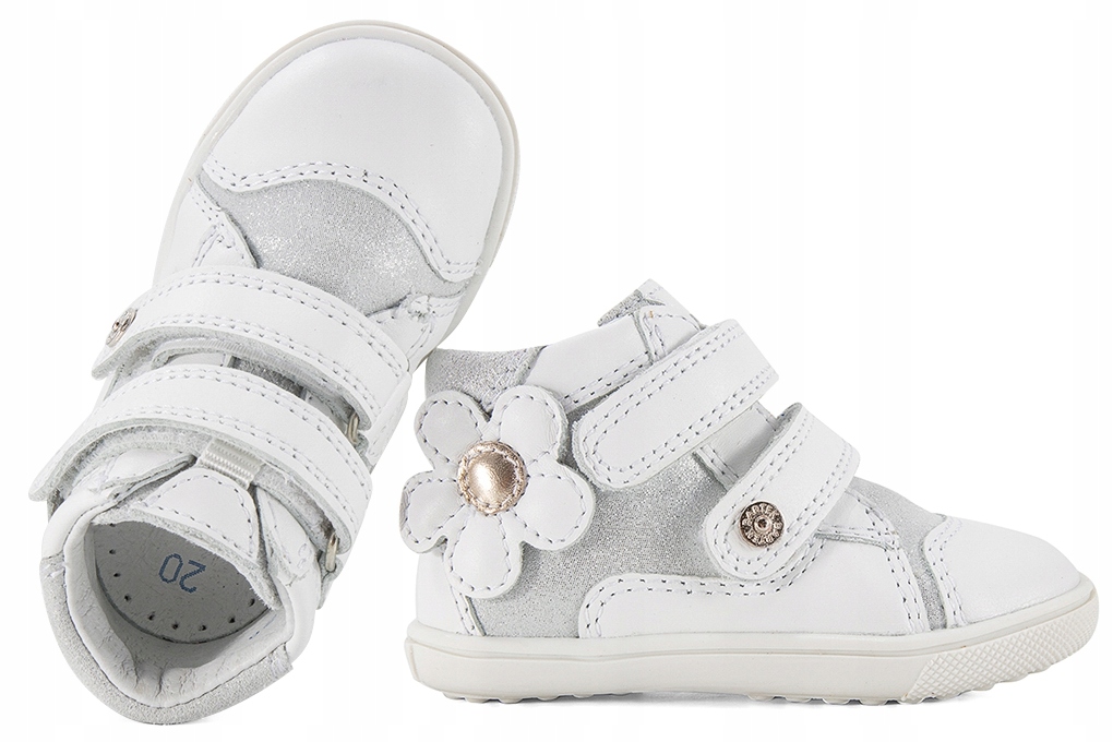 

Bartek 11703 Trzewiki Dziewczęce Półbuty 23 Białe