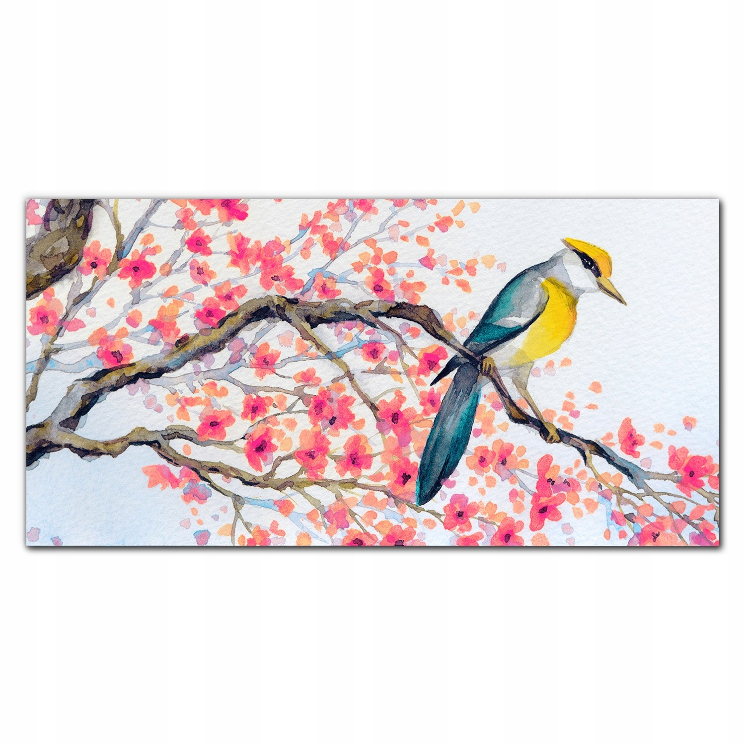 

Foto-obraz szklany Drzewo ptak zwierzę 100x50 cm