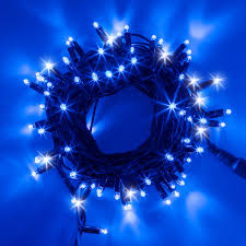 

Lampki Choinkowe 300LED niebieskie Stałe+flash 32m
