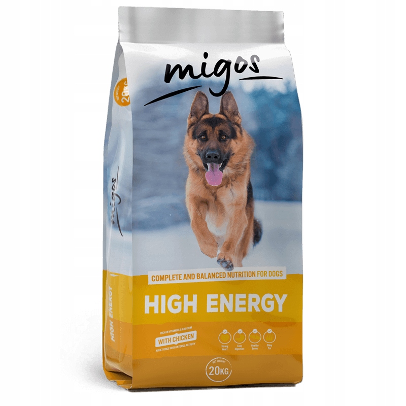 Levně Nugape Migos High Energy krmivo pro psy 20 kg
