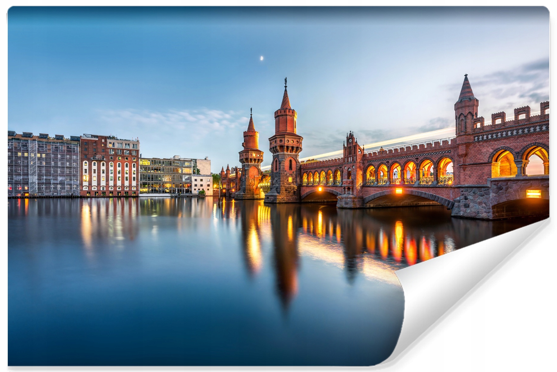

Fototapeta młodzieżowa Berlin most rzeka 180x120