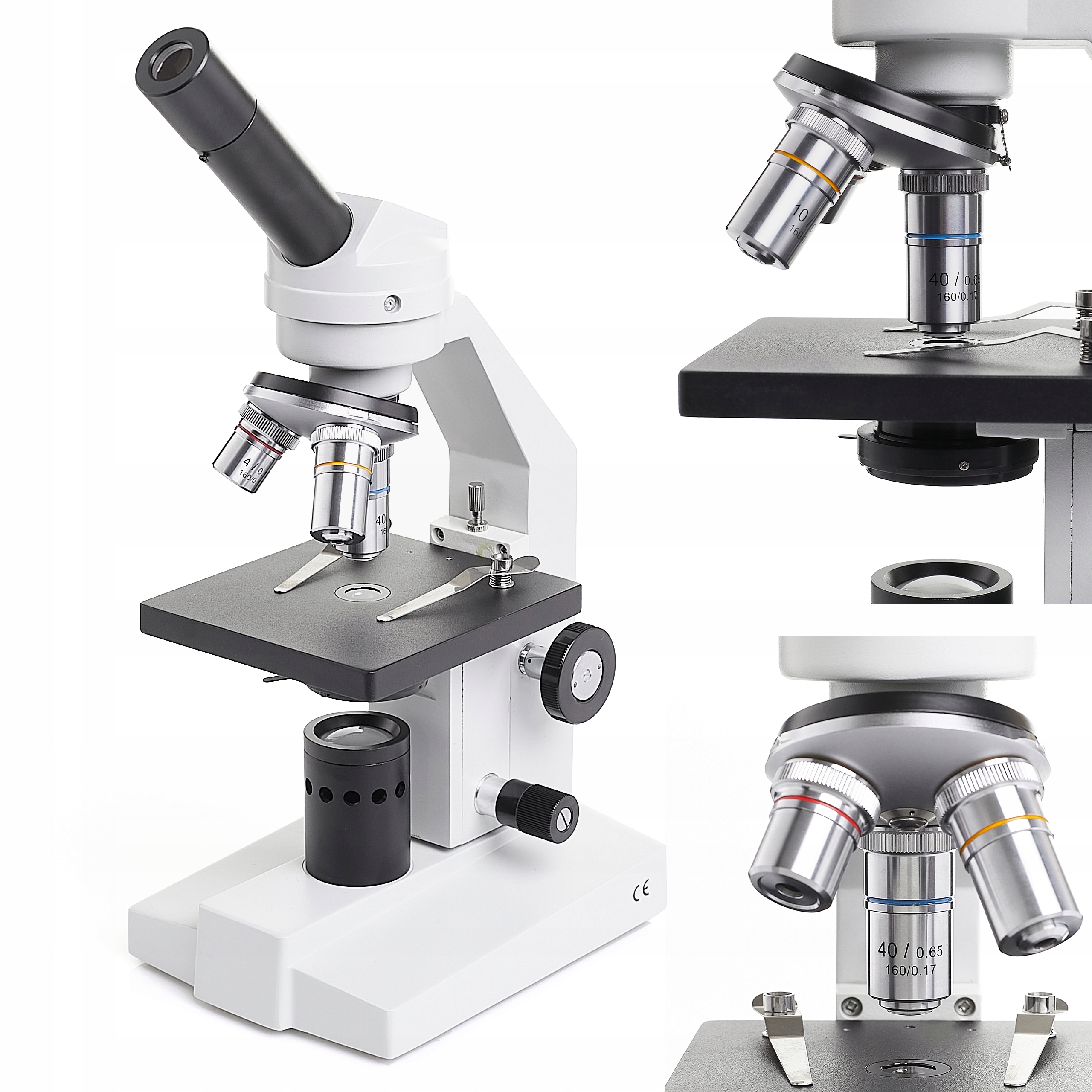 Mikroskop Optyczny Biologiczny Techrebal Bm One 400x Edukacyjny Techrebal