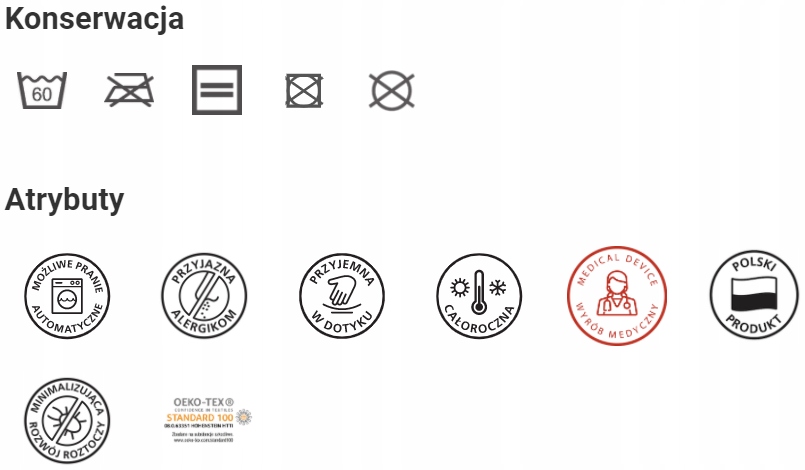 KOŁDRA Z ALOESEM WYRÓB MEDYCZNY ALOE VERA 200x220 Rodzaj antyalergiczna