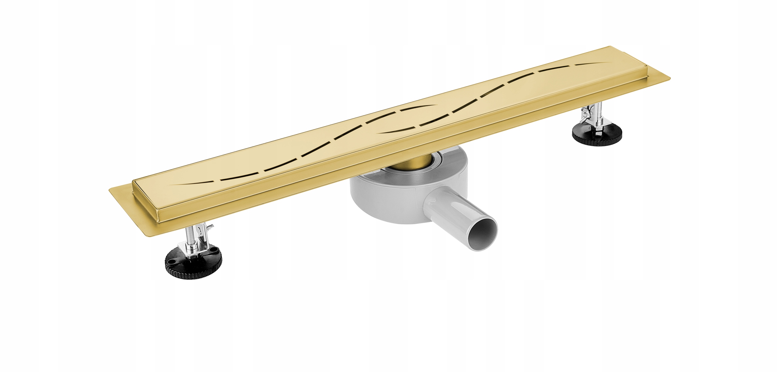 Lineárny odtok VCX zlatý 2v1 vlna 70 cm