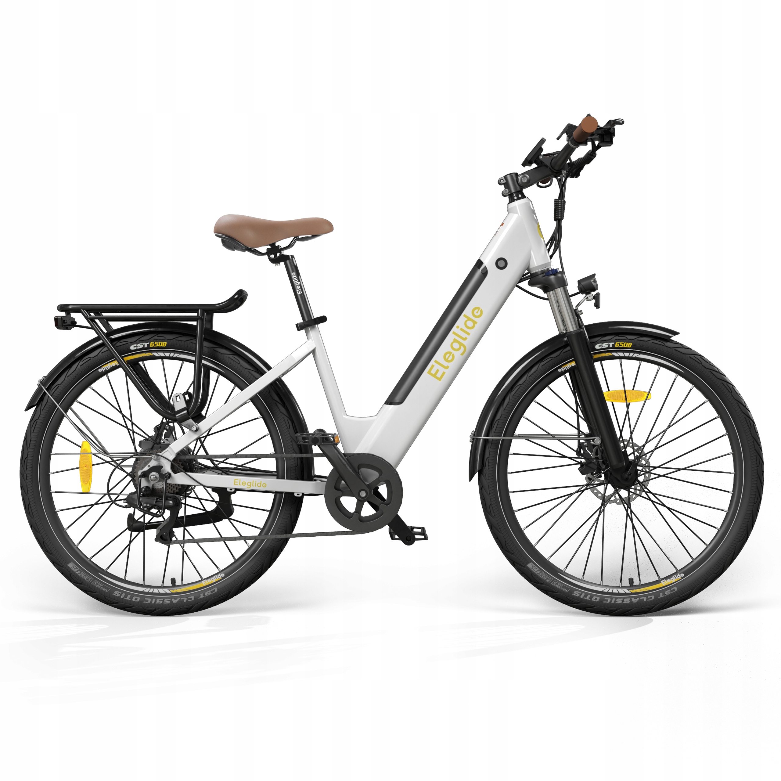 27.5“ TREKKINGOWE ROWER ELEKTRYCZNY 13AH 25km/h 100KM ELEGLIDE T1 STEP-THRU