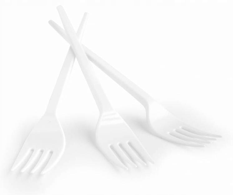 

Widelce plastikowe jednorazowe Widelec 100szt