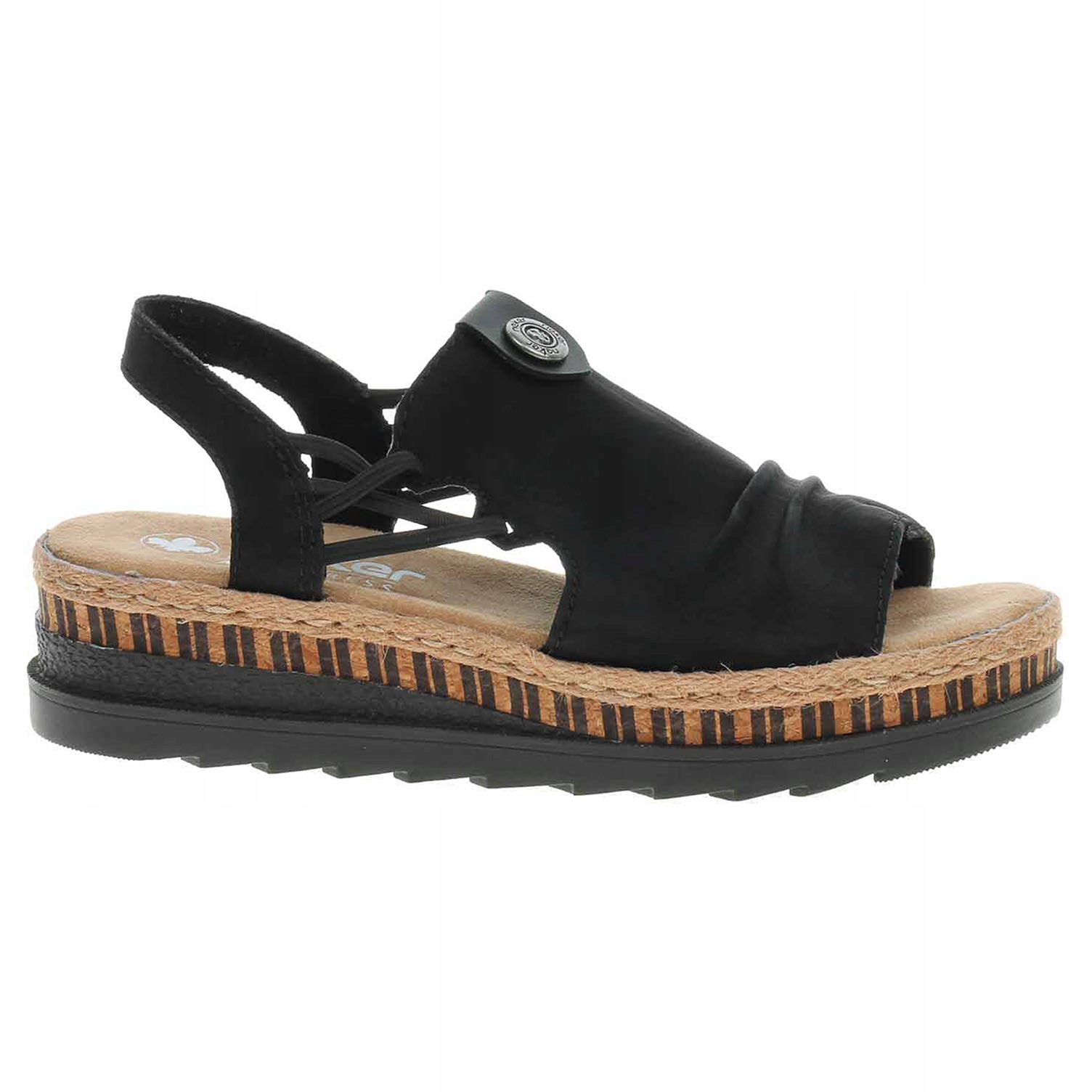Dámské sandály Rieker V7972-00 schwarz 37