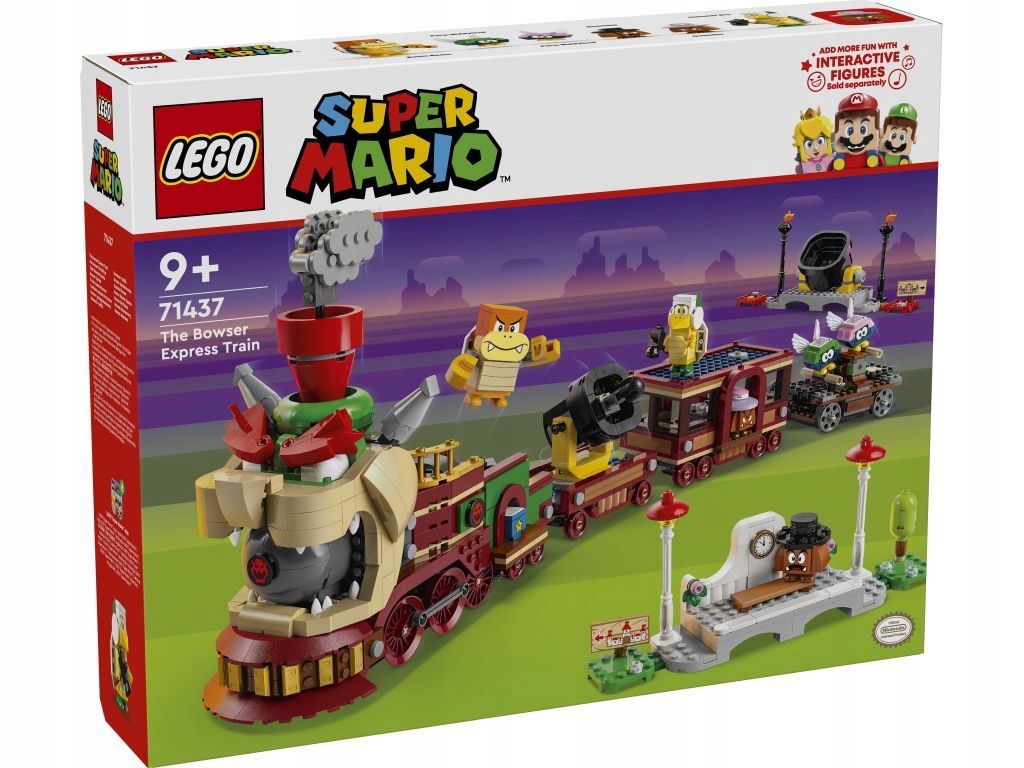 Lego 71437 Mario Bowser a rychlík
