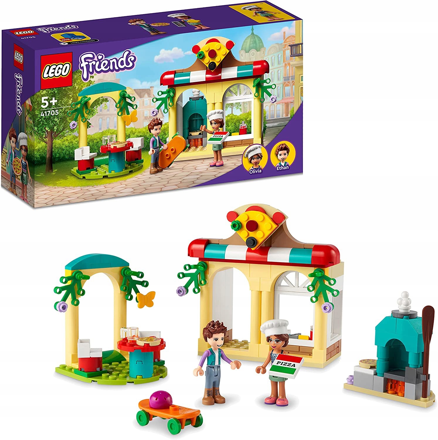 

Lego Klocki Friends 41705 Pizzeria w Heartlake 6