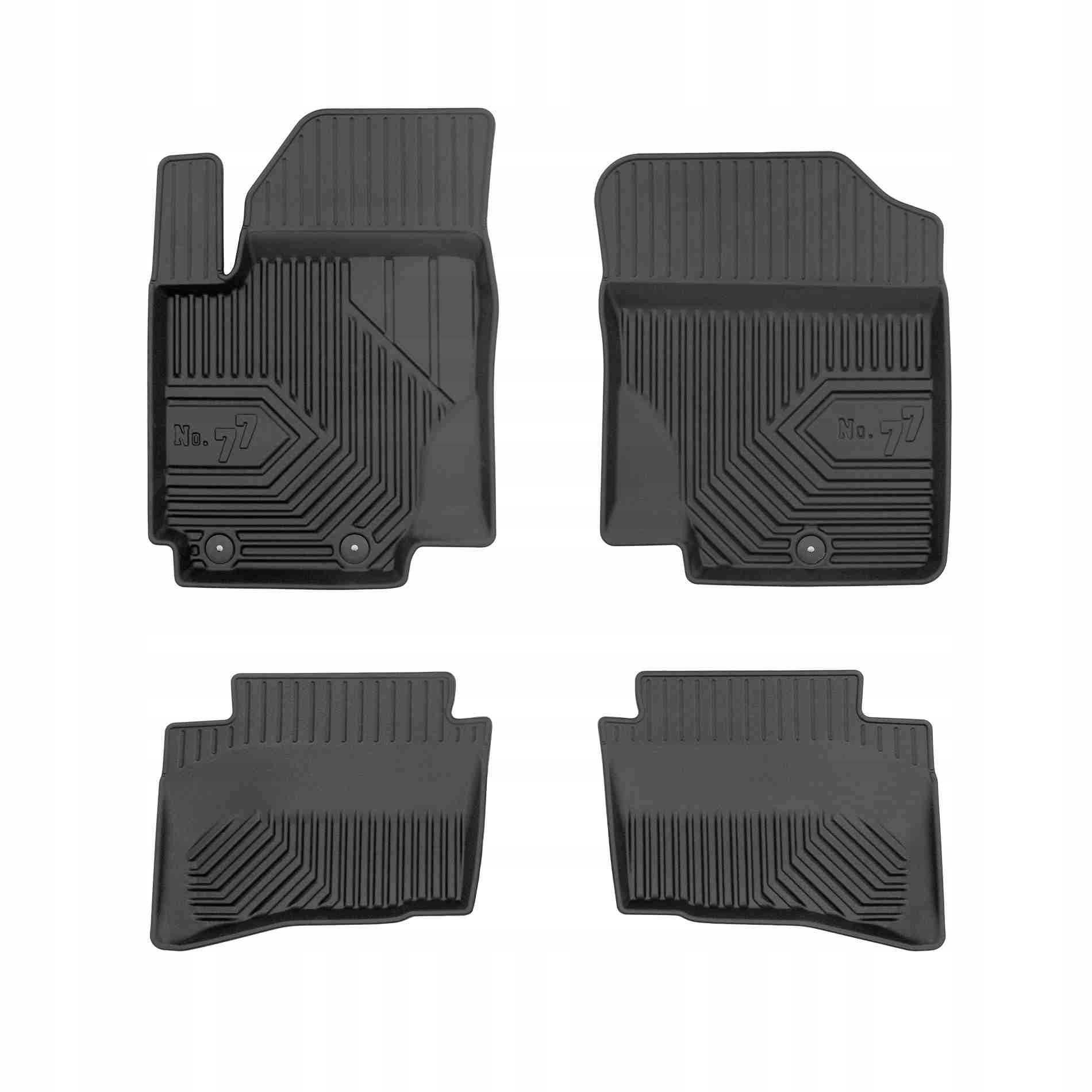 Dywaniki gumowe hyundai i20 i 08-15 (3 szt) Frogum 77408777