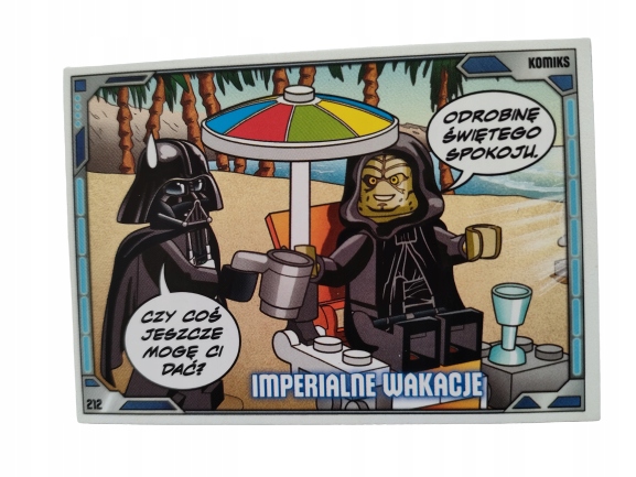 Karta Lego Star Wars Seria 3 Numer 212
