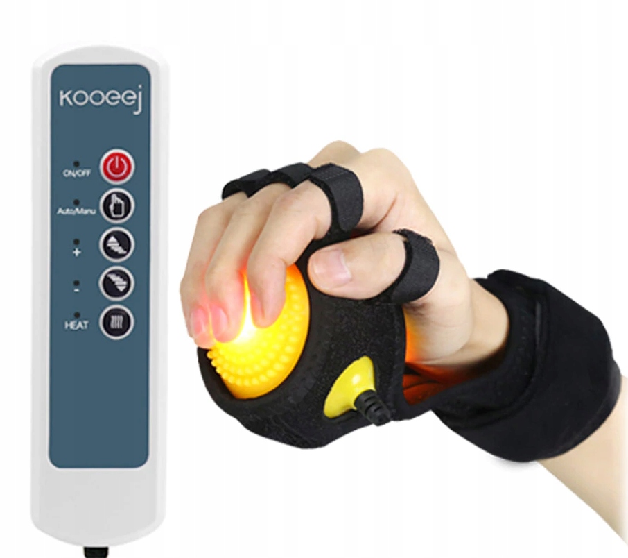 Elektryczna Piłka Do Masażu Rehabilitacji Dłoni Infrared Wibracje TZ-68C