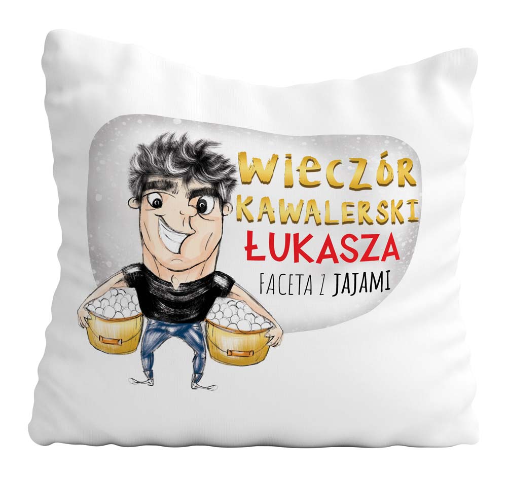 

Poduszka Wieczór Kawalerski Pana Młodego Ślub