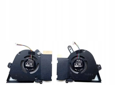 Wentylator CPU GPU Komplet ASUS TUF Dash F15 FX516 FX516P FX516PE FX516PR F