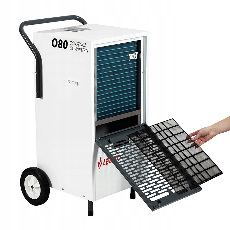 Odvlhčovač vzduchu, pohlcovač vlhkosti, stavební, mobilní Ledo