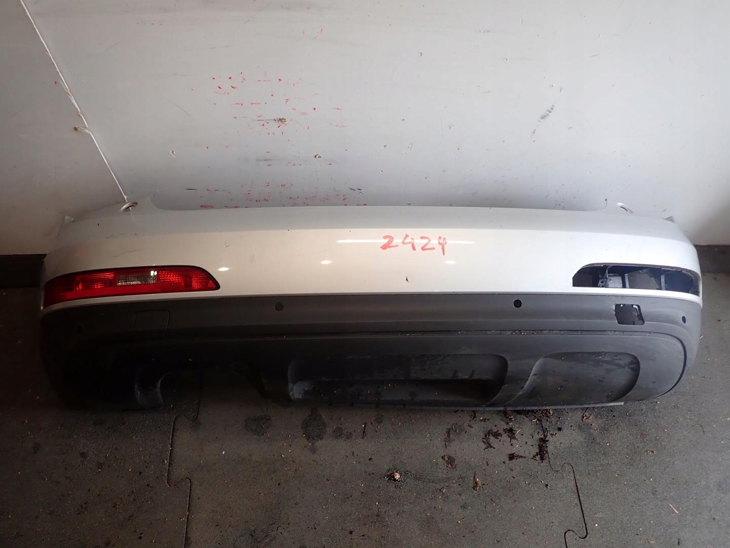 bumper rear part rear AUDI Q3 2010-2016 8U0807385A