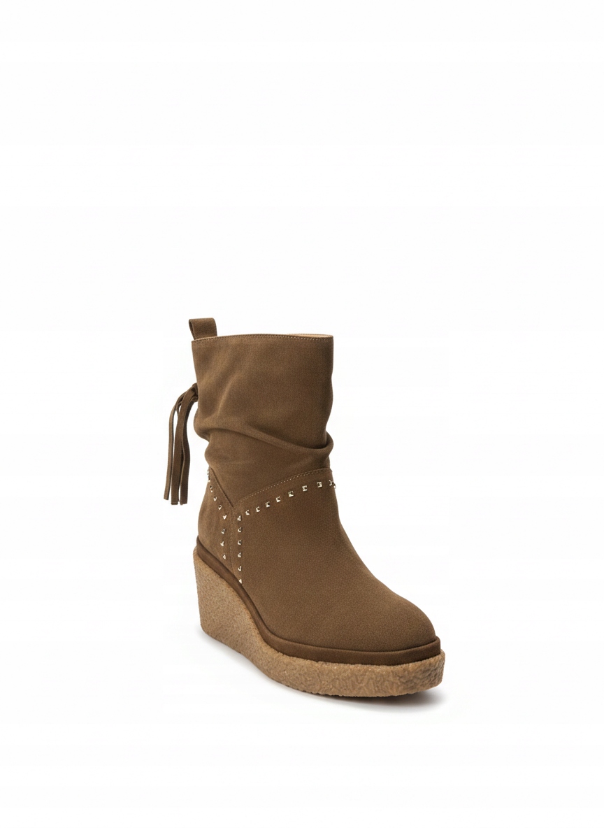 Kotníkové Boty Alma en Pena Banff Crosta Camel I22461 vel 38