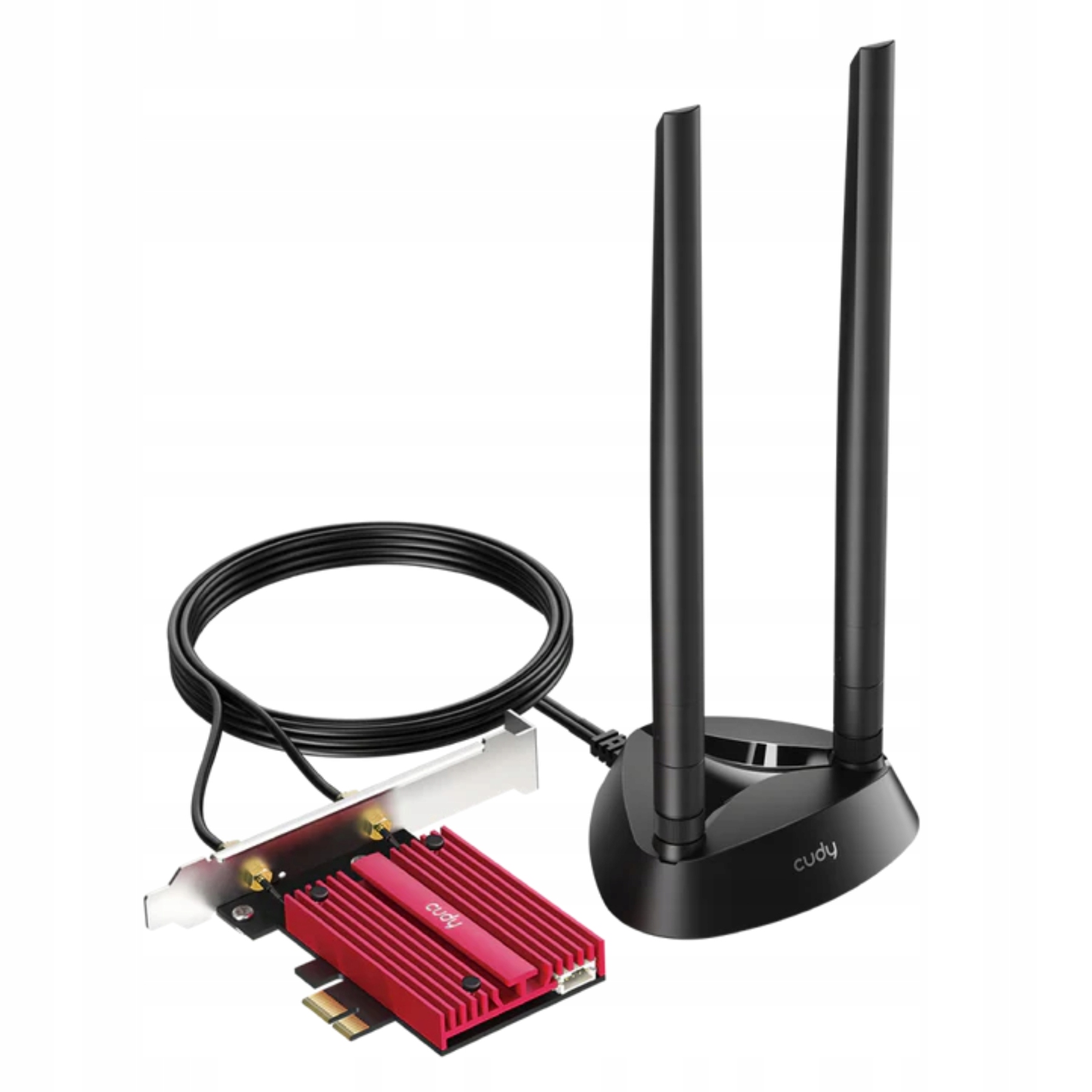 Wi-fi 7 PCIe síťová karta WE9300S 2.4GHz, 5GHz, 6GHz 688Mb/s 2882Mb/s