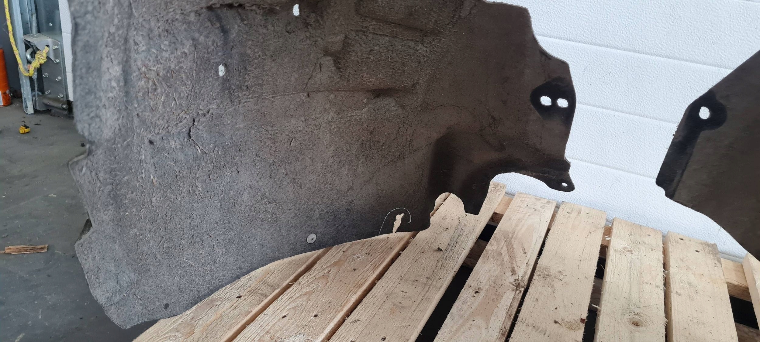A5 8T LIFT mudguard left left front front MATERIAL 8T0821171M