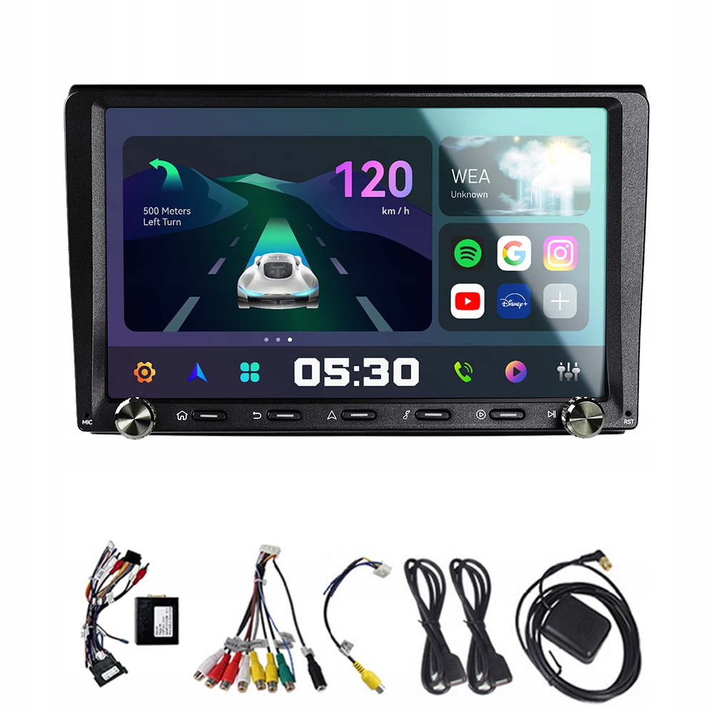 2Din Android 13 autorádio pro Fiat Bravo 2007-2012 2G 32G Carplay Gps
