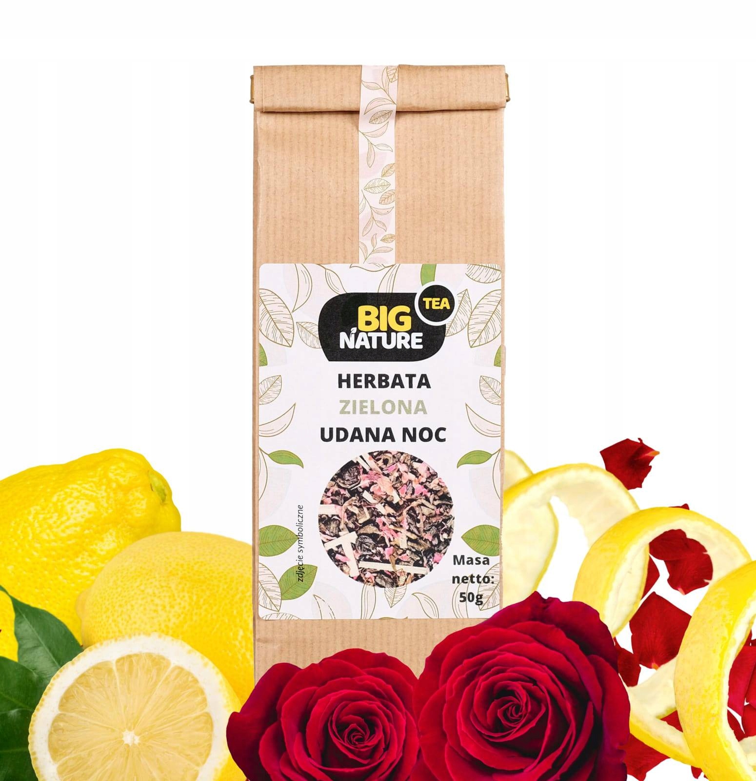 Herbata zielona UDANA NOC 50g - BIG NATURE — 3