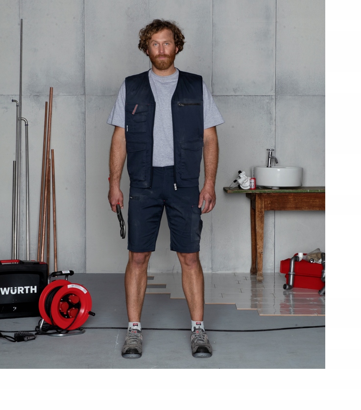 SPODENKI ROBOCZE WURTH MODYF CANVAS DEKARSKIE 52 Marka Wurth