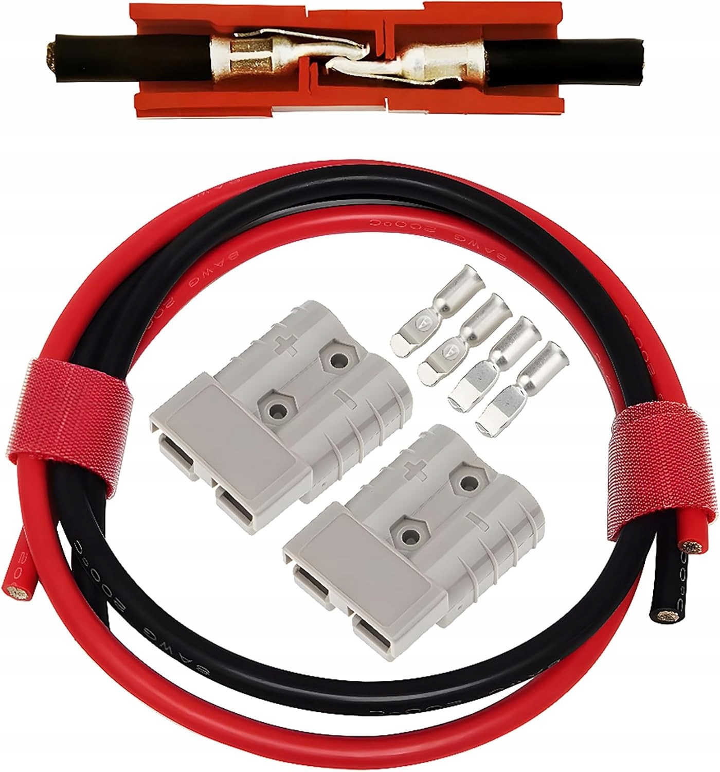 2KS Akumulátorový Konektor 50 A Solární Rychlospojka Pro Automobily