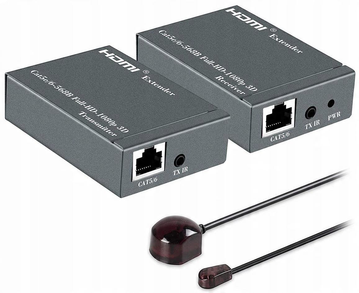 

Konwerter sygnału Hdmi na Lan RJ45 Transmiter 60m